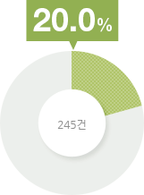 20.0% (245건)